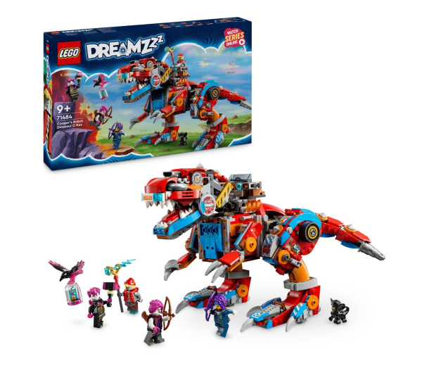 LEGO DREAMZzz 71484 Dinorobot Coopera C-Rex - 1266167 - zdjęcie 2